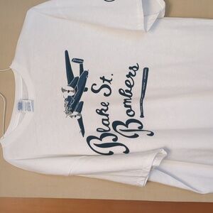 Colorado Rockies Blake St. Bombers Vintage White T-Shirt Size Extra Large XL